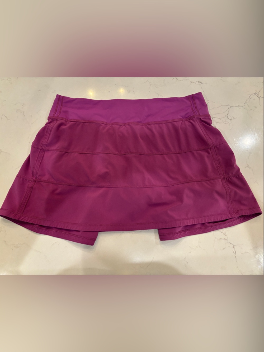 Lululemon Pace Rival Mid-Rise Skirt- Vivid Plum